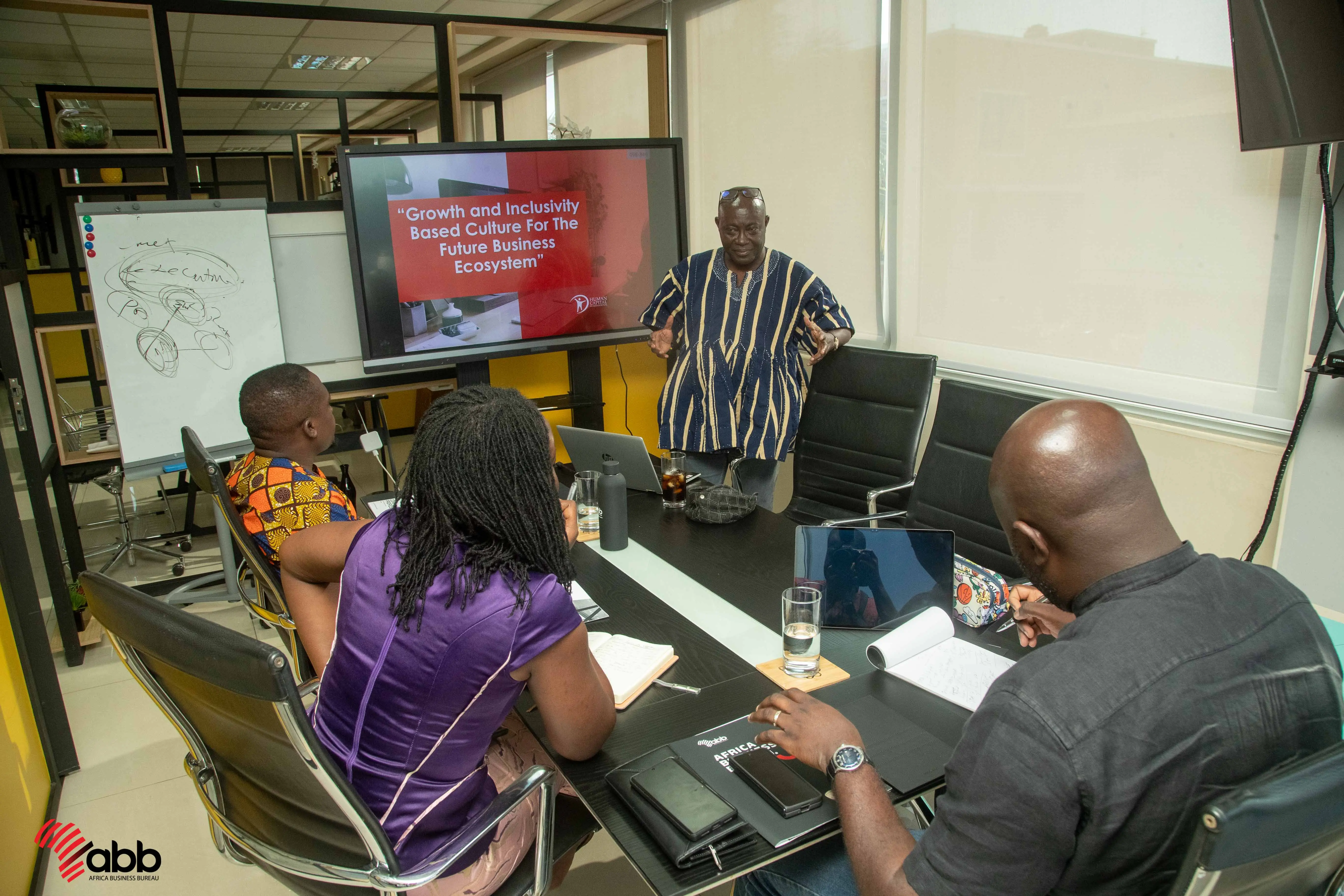 Visit from Dr. Emmanuel Dei Tumi 1