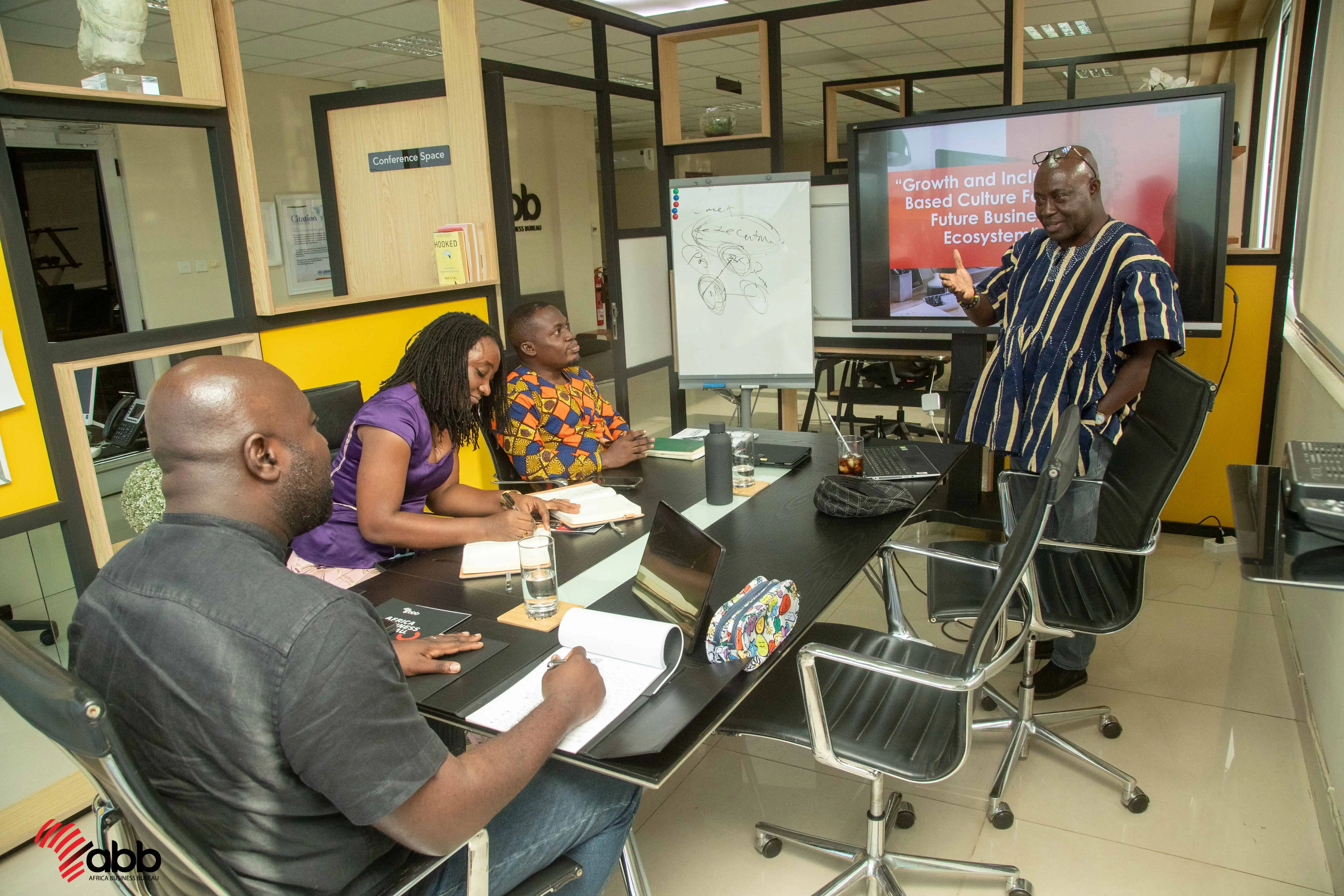 Visit from Dr. Emmanuel Dei Tumi 2