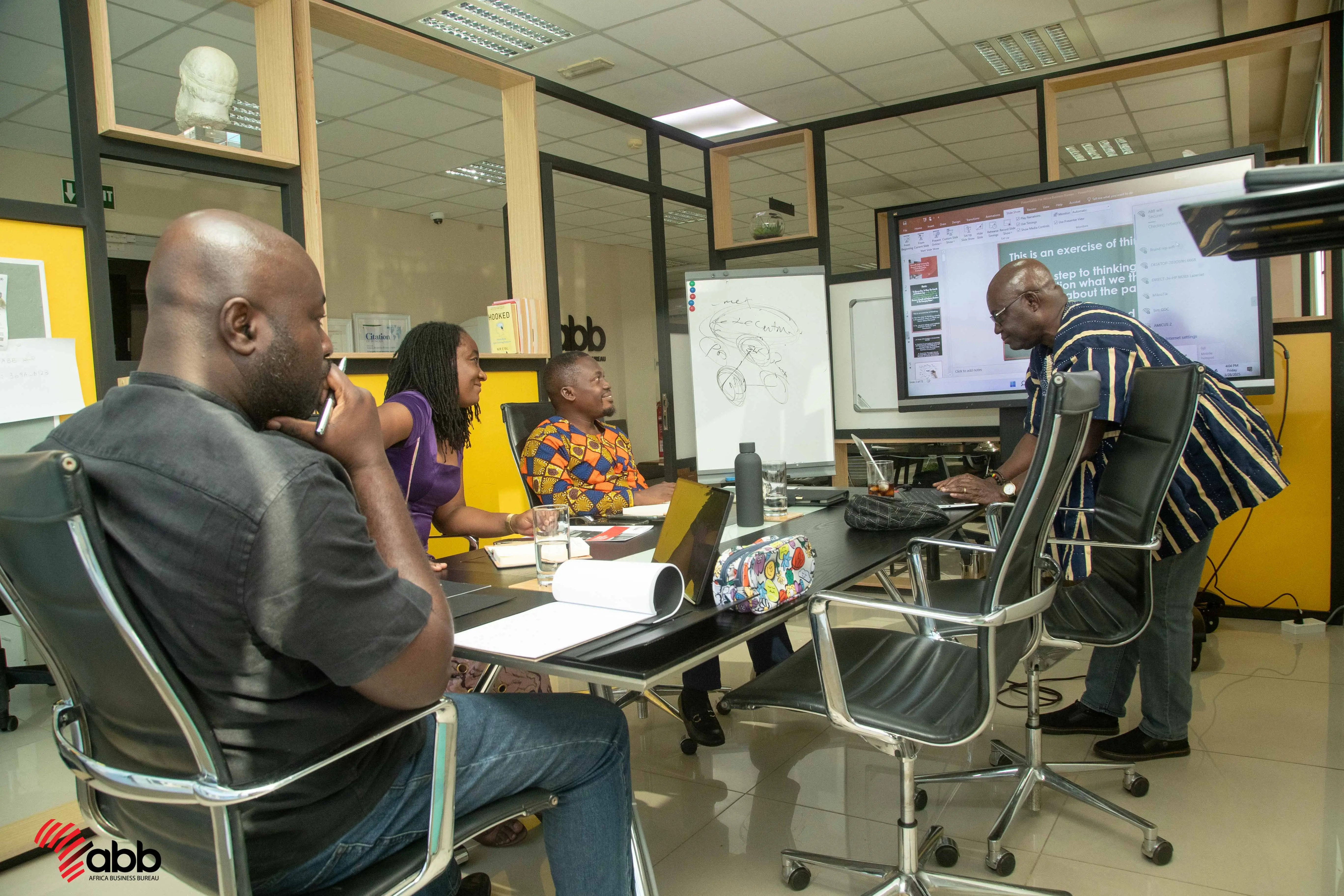 Visit from Dr. Emmanuel Dei Tumi 5